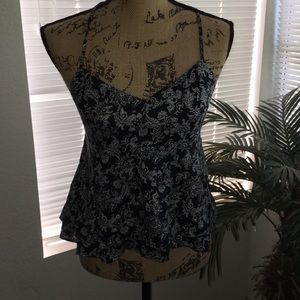 Abercrombie Paisley Tank Top